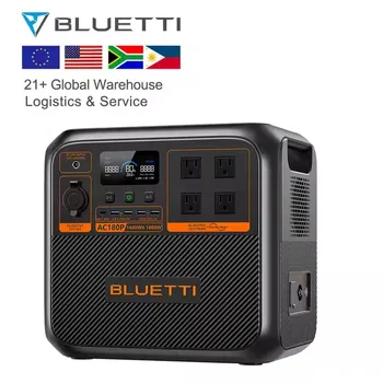 For BLUETTI 1000Wh Portable Solar Power Bank Station Fast Charging Low Noise Level Quiet Operation Lithium Ion Flashlight for