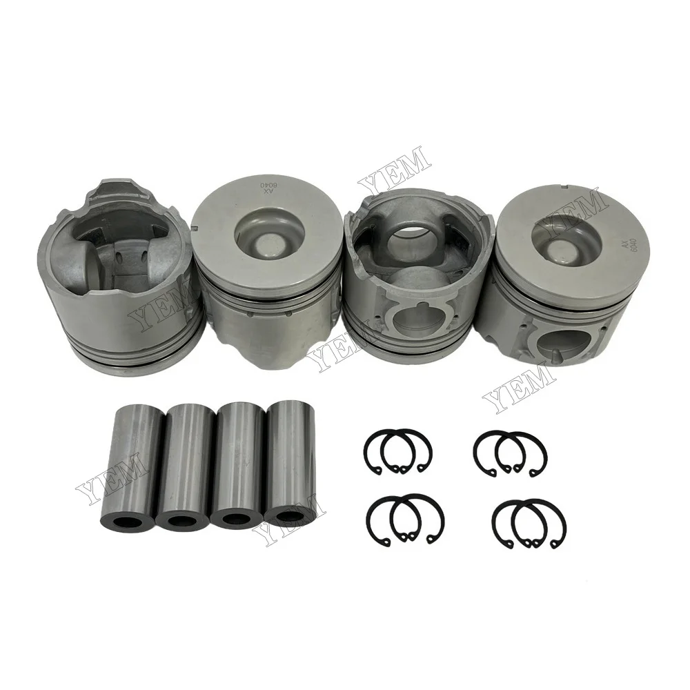 Whole Sale Piston Kit Suitable for Isuzu 4JG1 Engine Parts 4