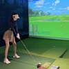Simulation de golf en salle