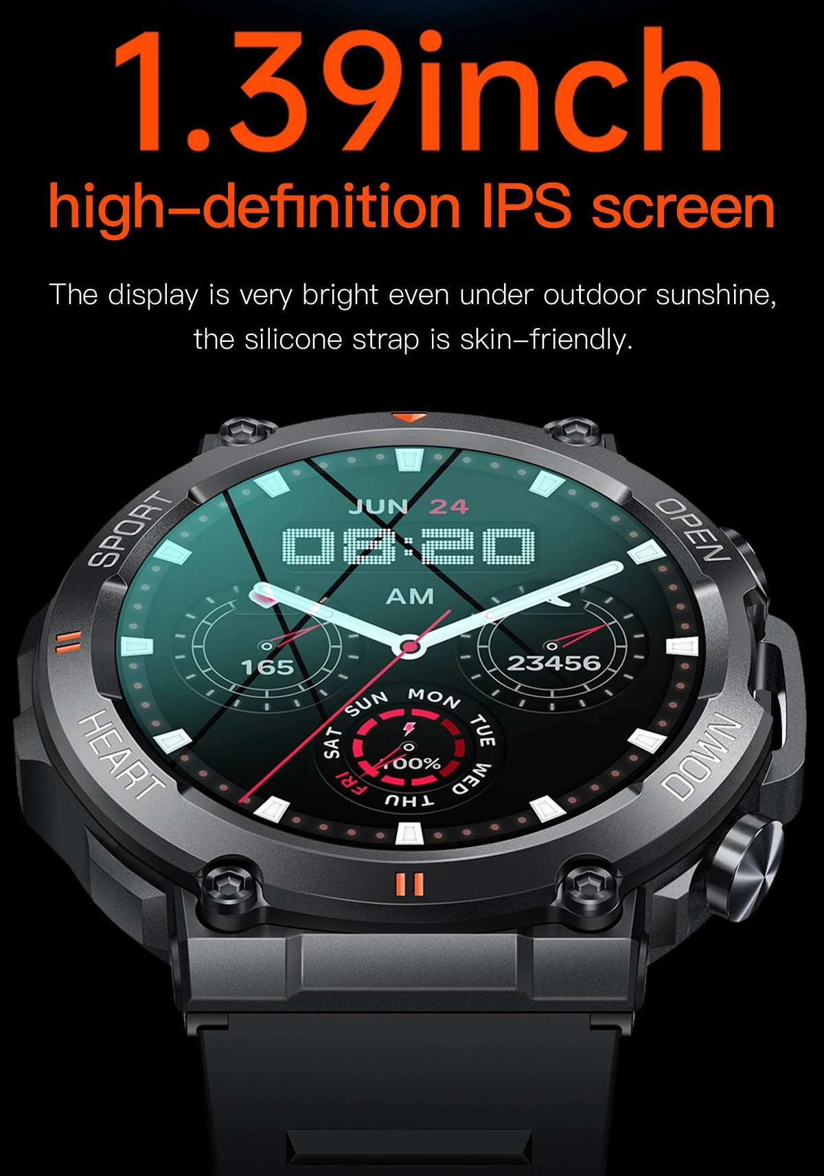 K56Pro Smart Watch for Men With Trendy Waterproof Bt Call Feature Pedometer Fitness Sports Reloj Smart Watch 2025