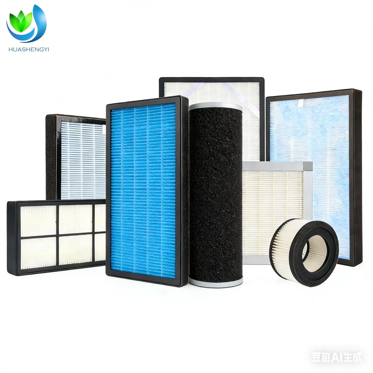 Wholesale Household HEPA H13/H14 99.97% Efficiency Custom Air Purifier Filter HEPA Activated Carbon Filter Air Purifier Parts