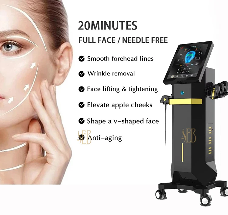 Factory Price Face And Neck Lift Machine Anti-aging Ems Heat Anti ...