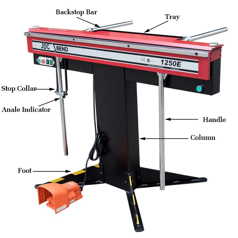 Manual Sheet Metal Bending Machine Iron Sheet Metal Hand Folding Machine