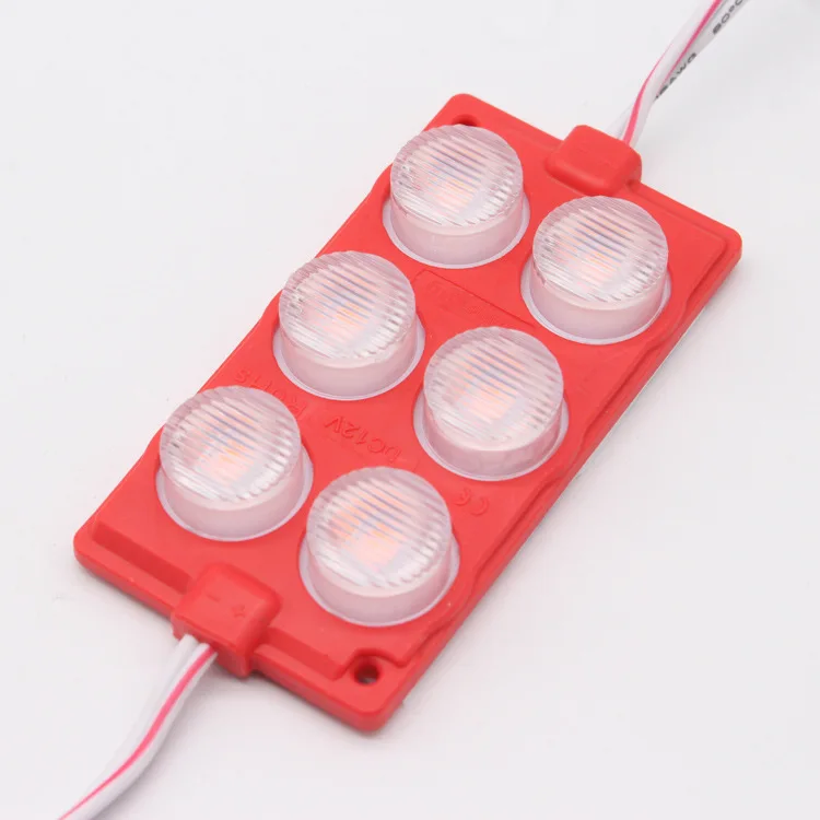 6LedsHighPowerLedInjectieModuleAluminiumBoardVoorLichtbakLedProjectorModuleDc12V24V
