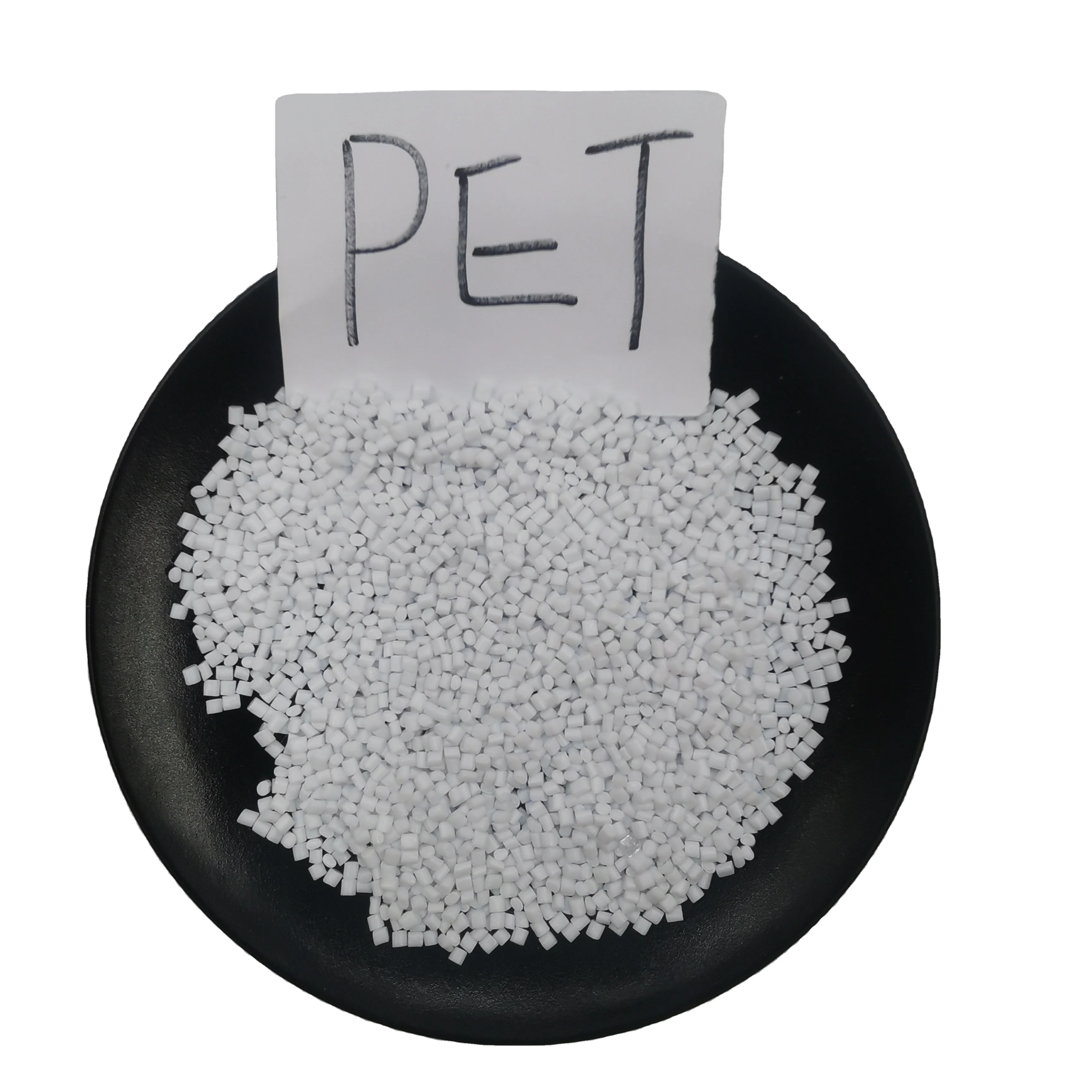 Высококачественные ПЭТ хлопья полиэтилентерефталат переработанная Смола гранулы для формования волокон