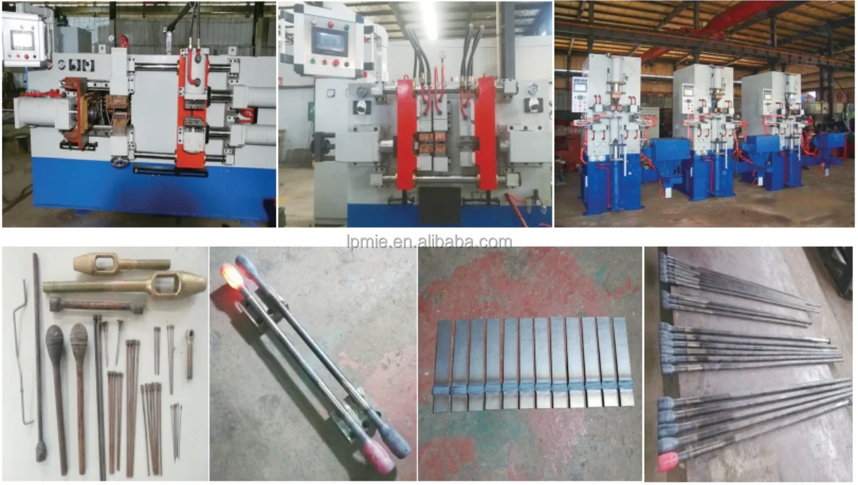 Vertical Electrical Upsetting Machine - Hot Forging Tool