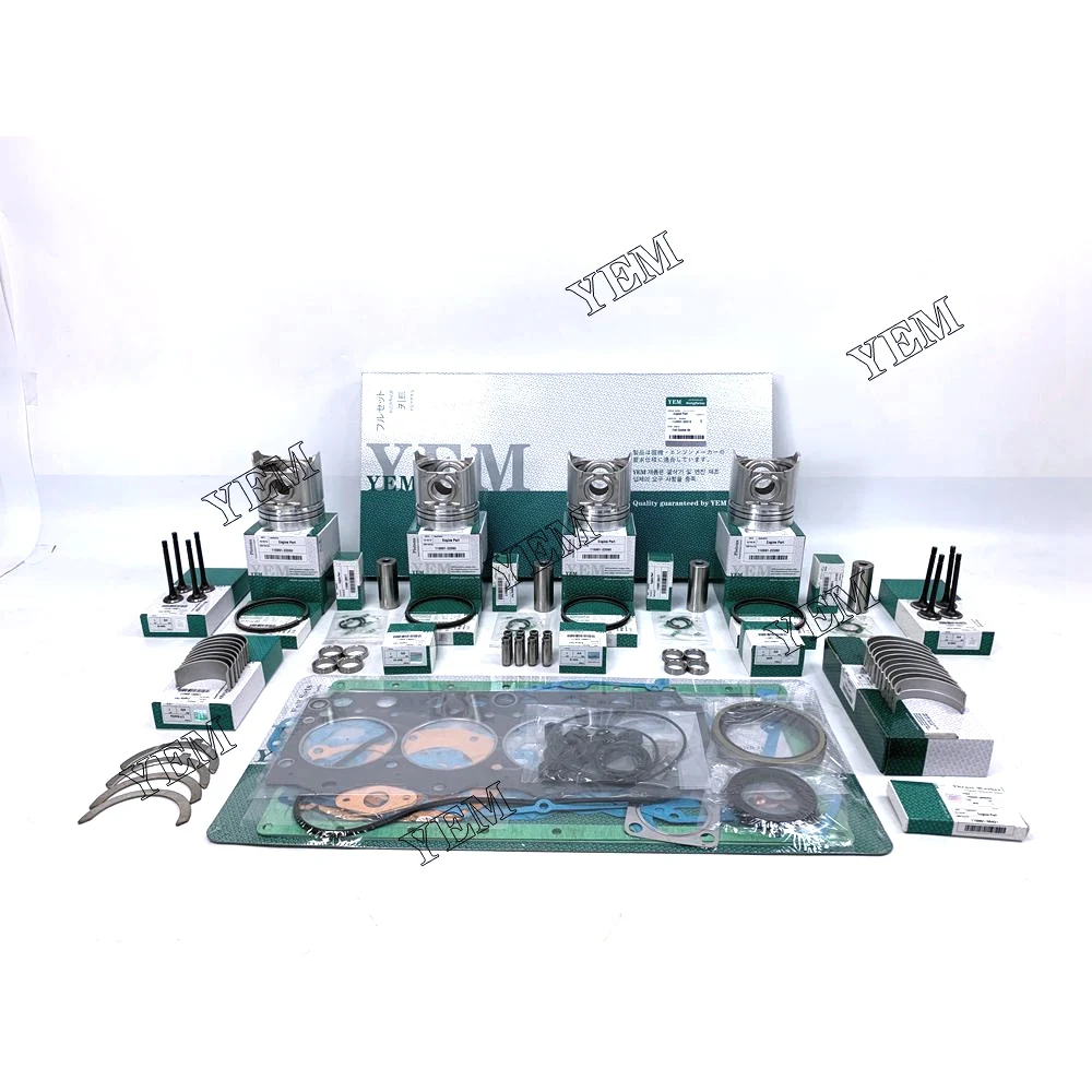 FD35 Engine Rebuilding Kit With Cylinder Gaskets Piston Rings Bearing Valves for Nissan Marine Diesel Engine