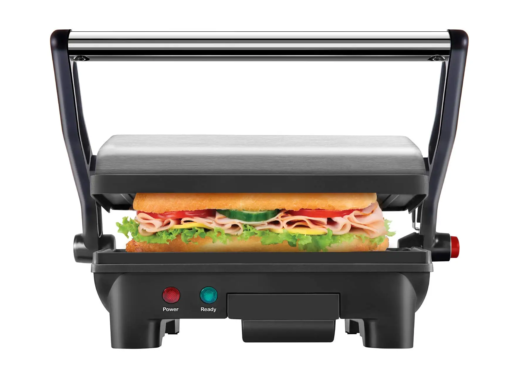 Panini Press Grill Versatile and Durable Sandwich Maker