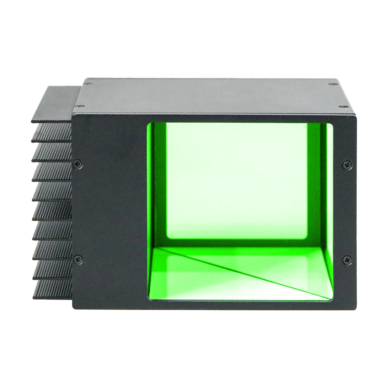 Green 24v 75mm*75mm Machine Vision for Eliminating Ghosting in Images Coaxial Light Source for Industrial Lighting
