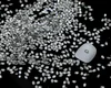 White oval--2*3mm