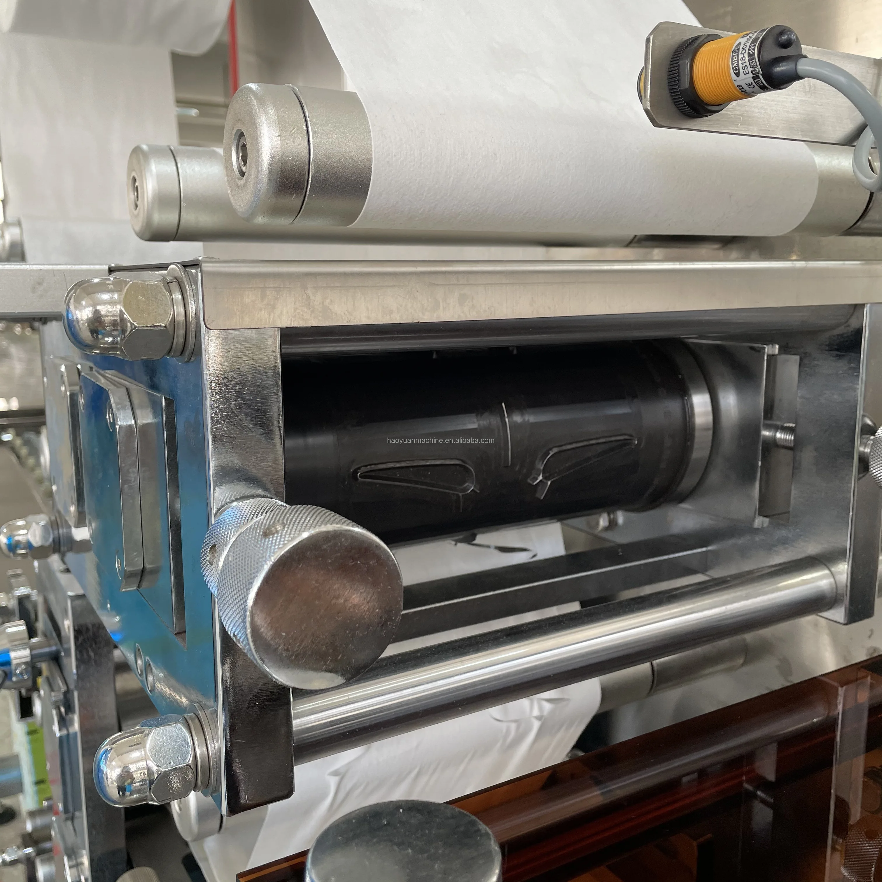 HAOYUAN-220 Ultrasonic Steam Eye Pad Eye Mask Making Packing Machine factory
