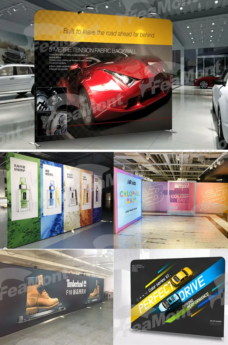 FEAMONT Tension Fabric Backdrop Displays - Fast & Customizable