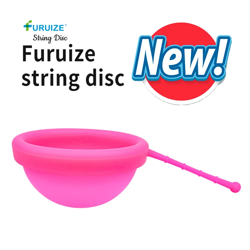 Wholesale Reusable Certificated Menstrual Disc Factory With String and ...