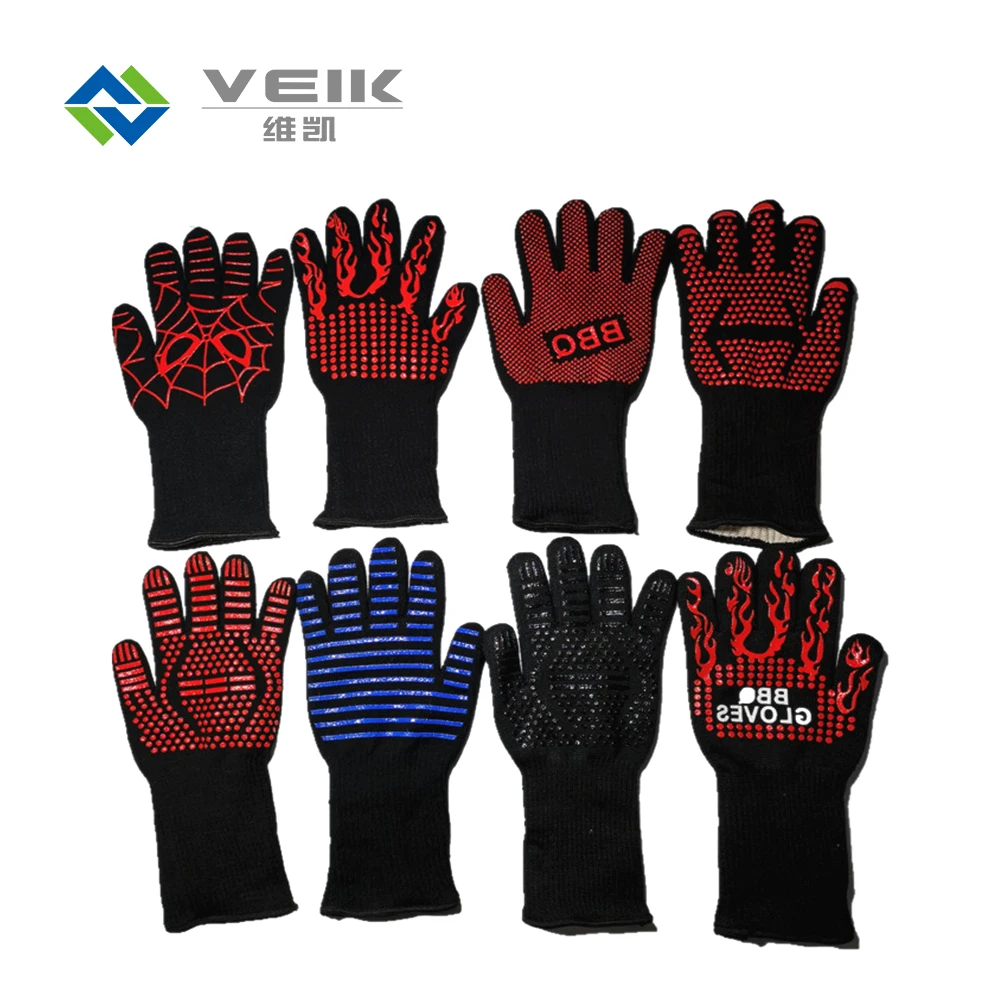 Food Grade Kitchen Gloves Bbq Heat Resistant Bbq Gloves