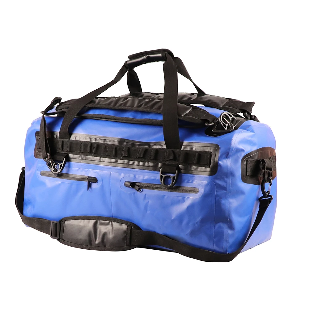 Mustad Dry Bag 60L Telone PVC Grigio