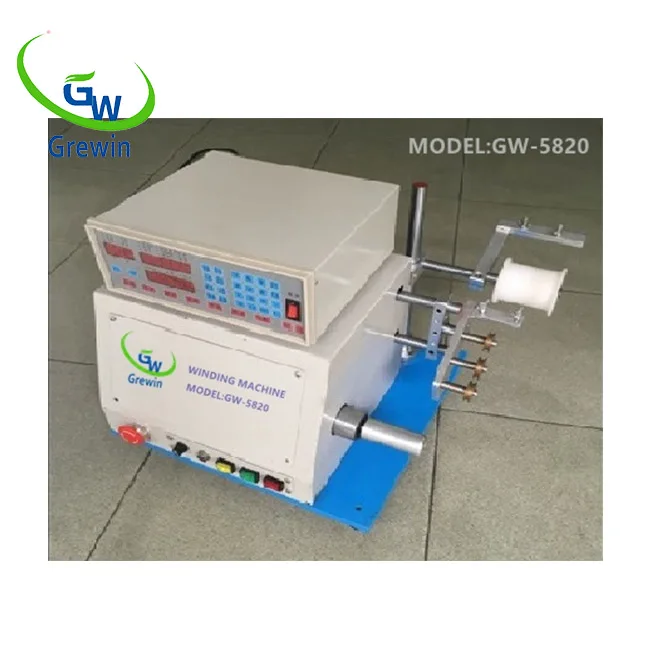 Low Cost Coil Winding Machine Adjustable Tension Mode Electric Copper Wire Coil Winding Machine for Small Coil