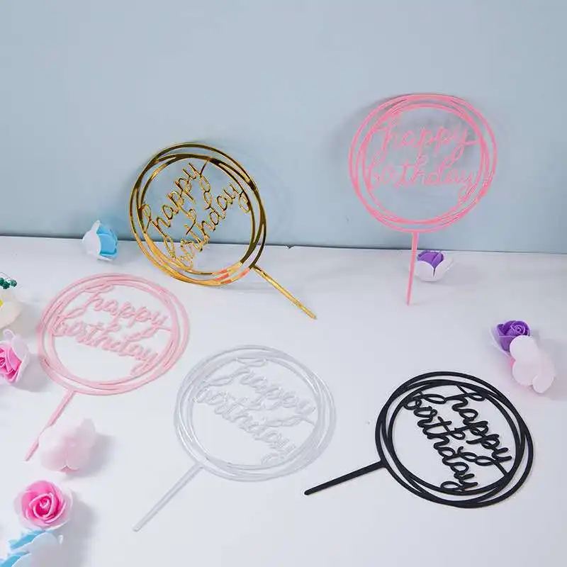 Good Quality Wholesale Cake Tools and Accessories Cake Dessert Baking Decoration Food Quality Custom wedding cake topper