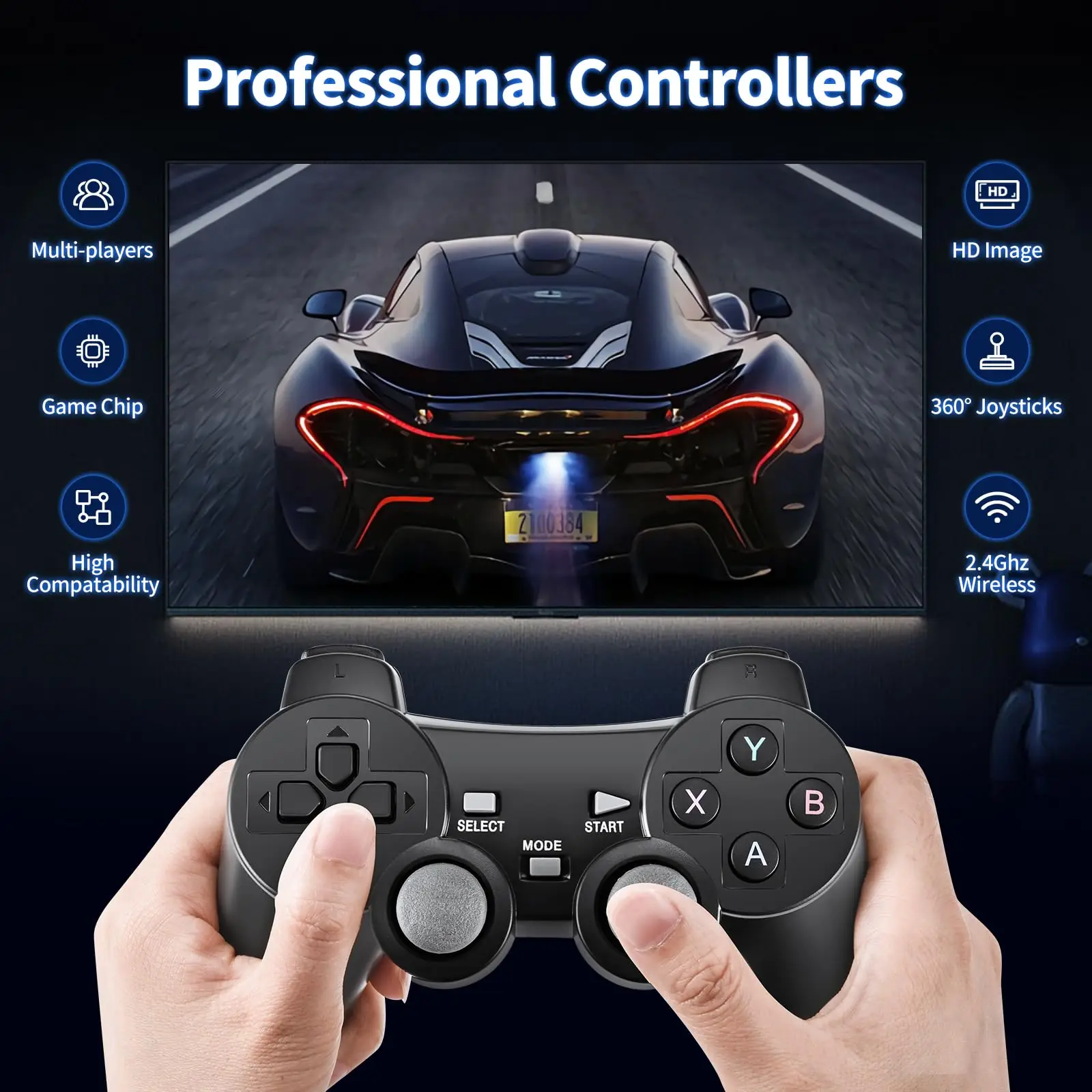 Игровой Стик Elebao M8 lite 4K 10000 40000 juegos видеоприставка Игровая приставка 32 ГБ 64 ретро 2x x2 ps1 ps2 HDMI