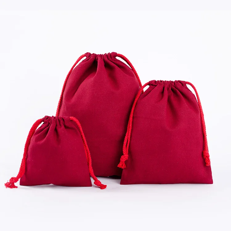 drawstring christmas gift bolsas