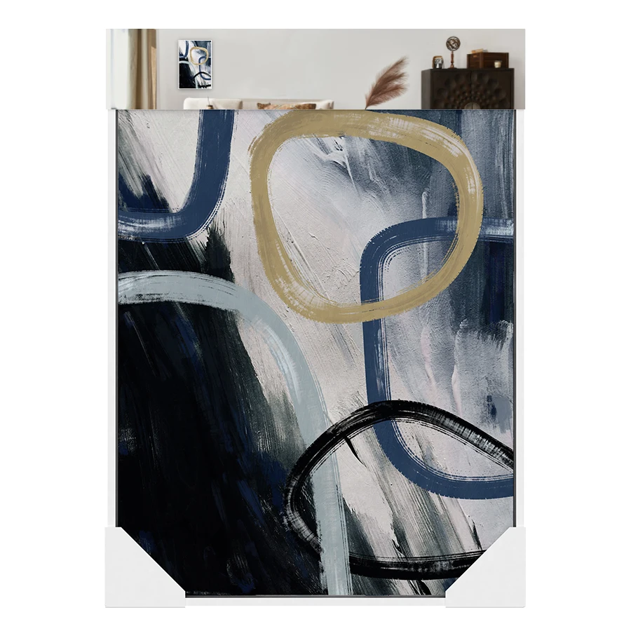 2023 Factory Hot Selling Natural Frame Creative Canvas Art Back Of A