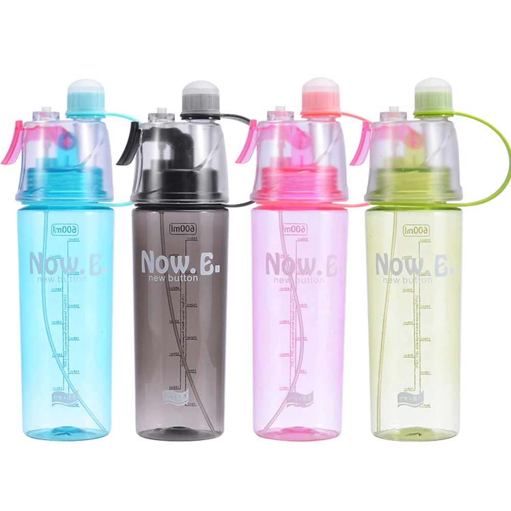 Small 14oz 400ml 600ml, Spray Pc Water Bottle With Straw Kids Adults Cheap  Sports Outdoor Portable Plastic Hot Water Bottle/ - Buy Small 14oz 400ml  600ml, Spray Pc Water Bottle With Straw