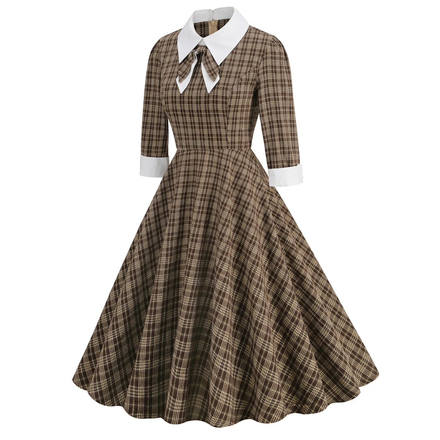 ワンピース soor ploom Gilda Dress, Vintage Plaid 4y ワンピース soor ploom Gilda Dress, Vintage Plaid 4y