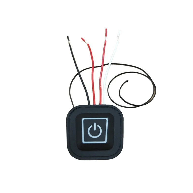 Illuminated Square Silicone LED Push Button Switch Premium Quality Push Button Switches