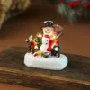 Stile bambini pupazzo di neve