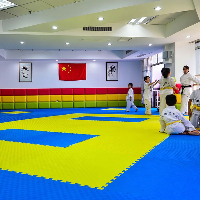 Interlocking Eva Foam Tatami Puzzle Mats Sporting Goods Home Gym Exercise Floor Tile 20 25 40 mm cm Taekwondo Wrestling Bjj Mat