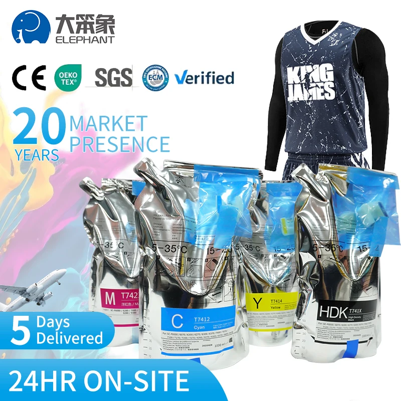 1000ml Dye Sublimation Ink for Epson  F6200 F7200 F9200 F6270 F7270 F9300 Printer