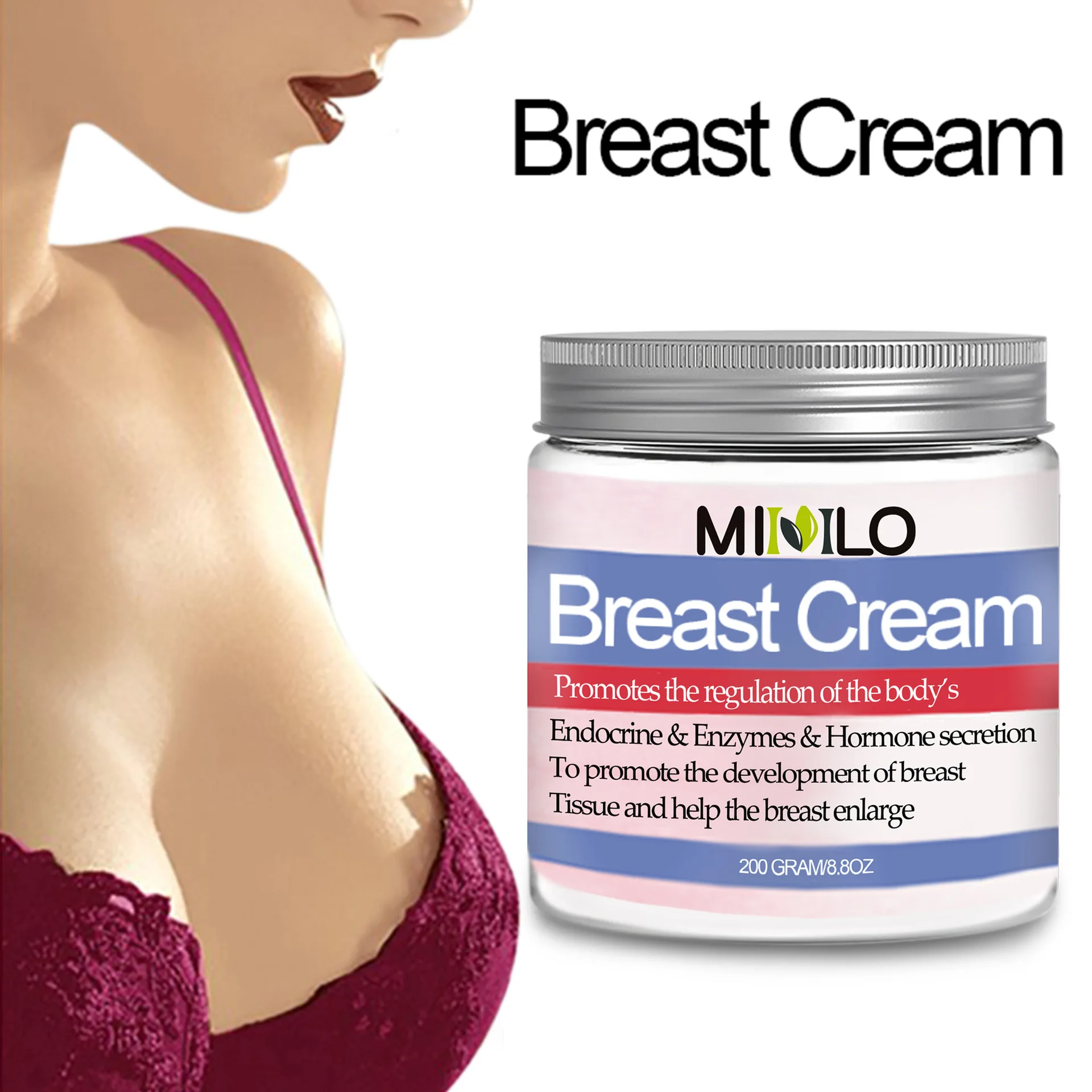 OEM Natural Breast Tightening Firming Big Boobs Breast Enlargement Cream  Anti-sag Cream