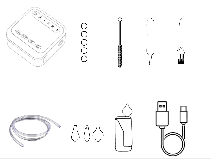 Innovation Electric Baby Nasal Aspirator Nose Cleaner Baby Nose Vacuum Cleaner Pump Rechargeable