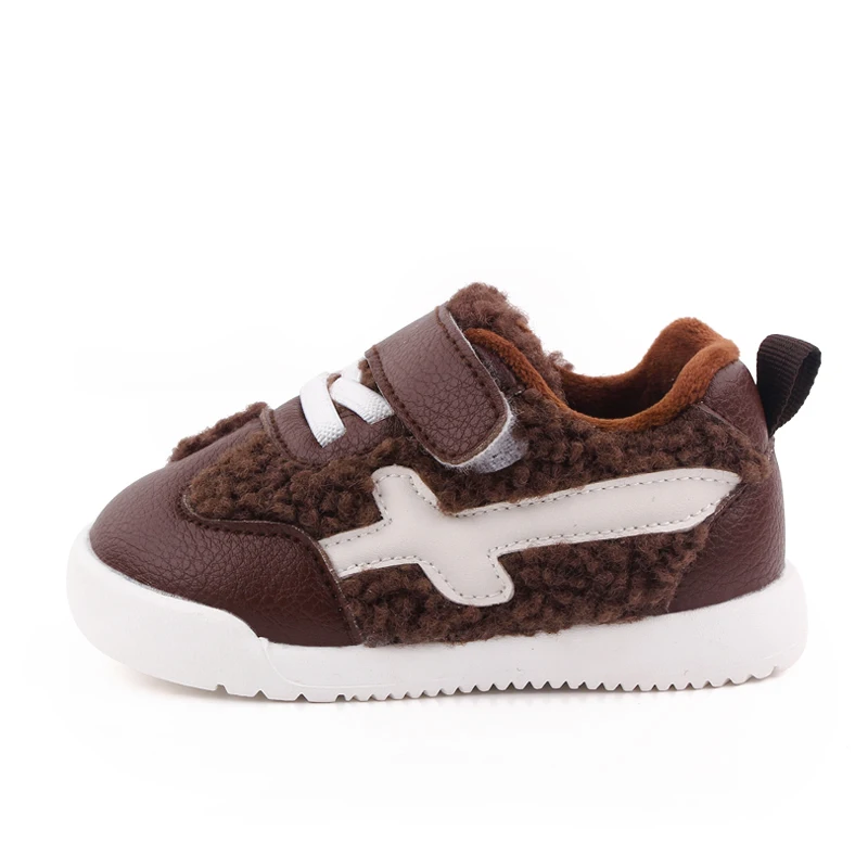 High Quality Winter Toddler Baby Kids Shoes Hook&loop Design 2022 supplier