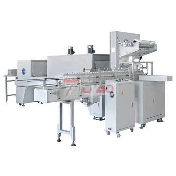 Automatic Film Shrink Packager group packer 10packs per min up to 80 packs per min for bottled beverages and diary products