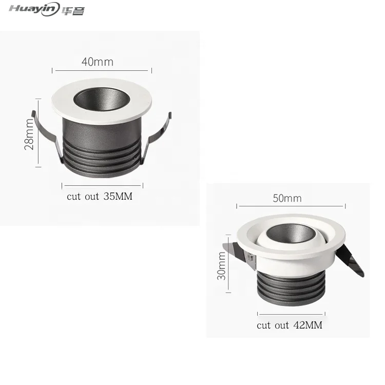 3-летняя гарантия, светильник 90Ra, 1 Вт, 3 Вт, Светодиодный прожектор для шкафа, винного шкафа, светодиодный точечный мини-светильник