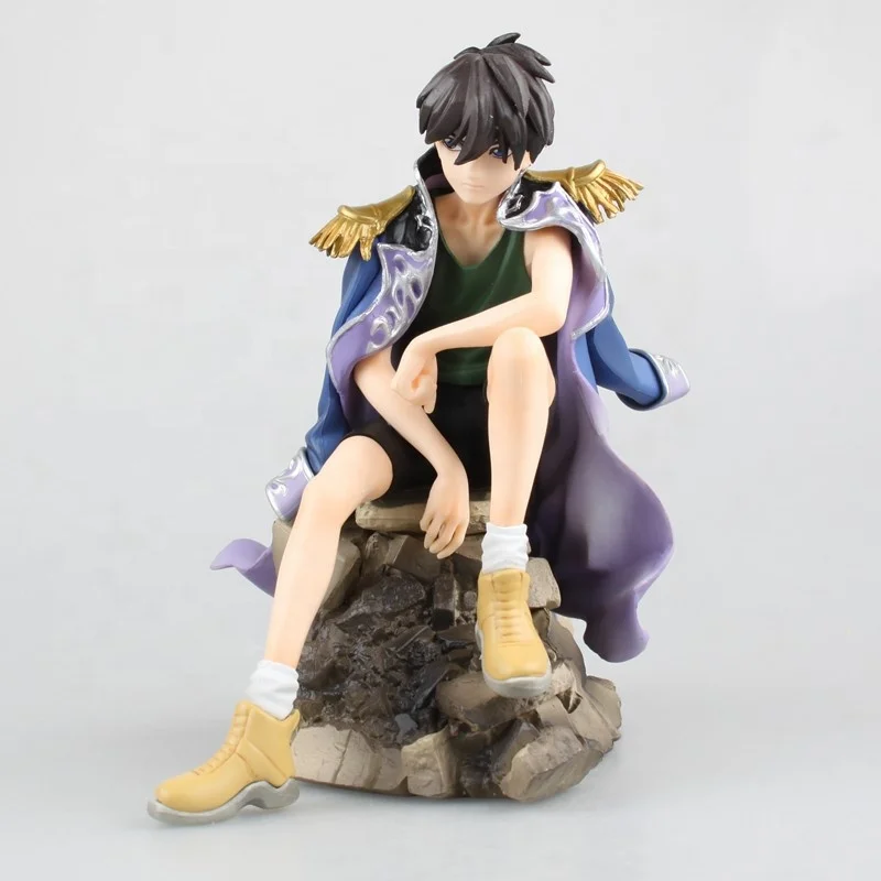 Gundam Wing Heero YuyとRelena Peacecraft PVCフィギュアトイ 15cm