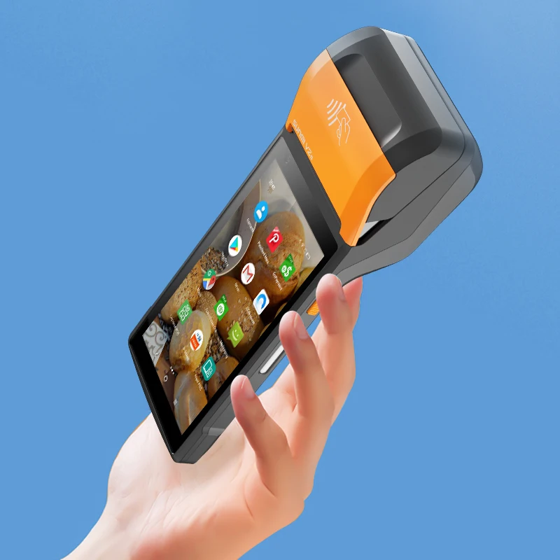 Wholesale Price Sunmi V2s Pos Handheld Caisse Enregistreuse Android Pos Tablet Sunmi 4G 58mm Thermal Printer Pos