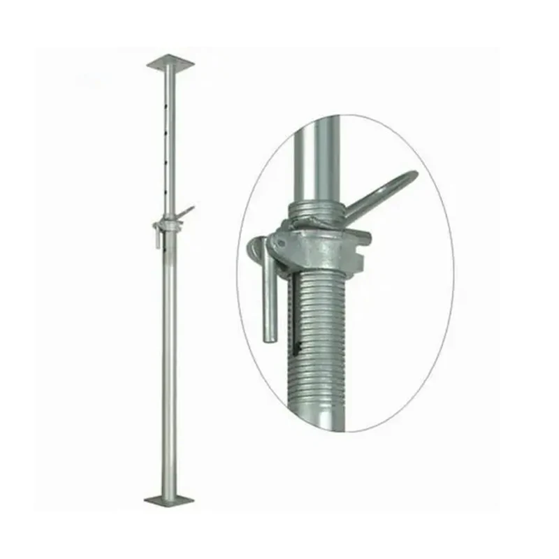 Galvanized Steel Acro Props Shuttering Jacks Steel Acrow Shoring Scaffolding Steel Prop For