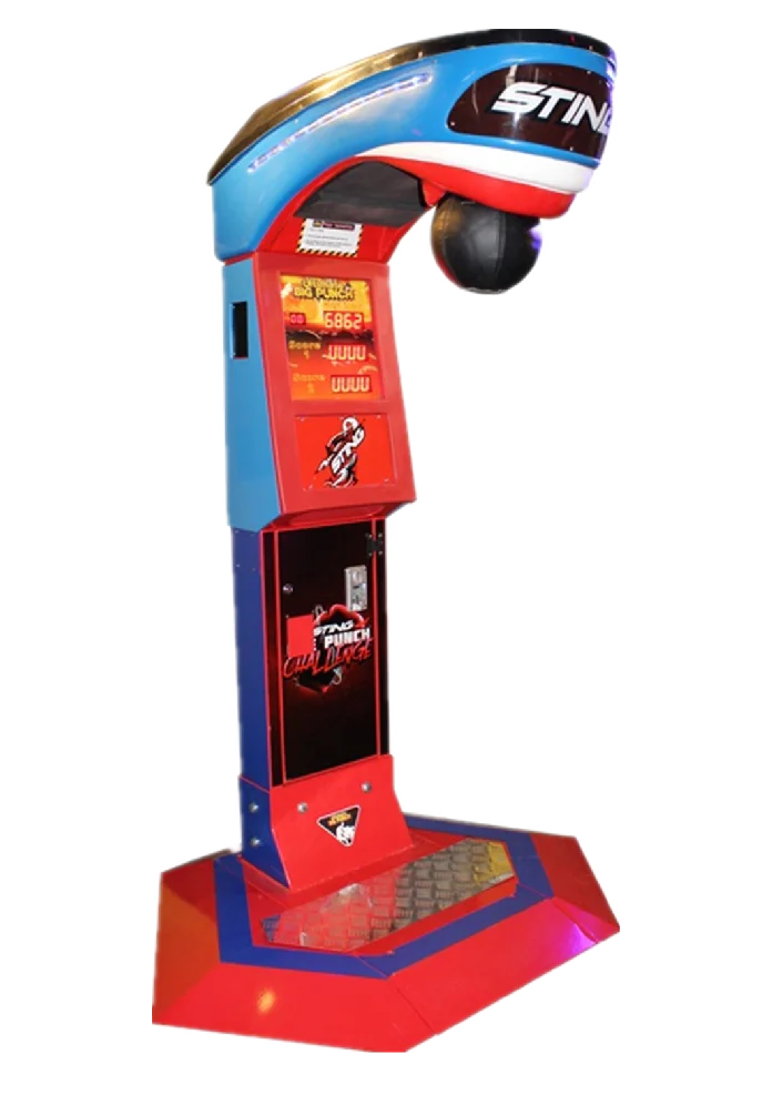 Yule Factory Electronic Gaming Boxing Machine Price Arcade Game Coin Operated Boxer Boxing Punch Machine