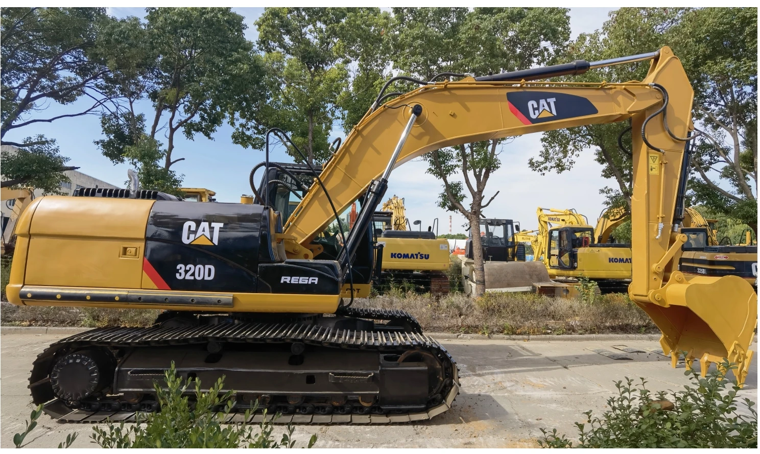 Used Cat Excavators 320d Caterpillar 320d Crawler Excavator Machines Cat 320d 320d2 Cheap Sale 6233