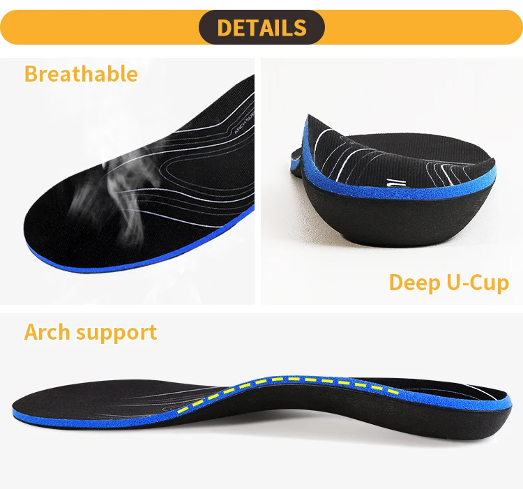 Arch Support Orthopaedic Orthopedic Inner Sole Orthotic Inserts Insoles ...