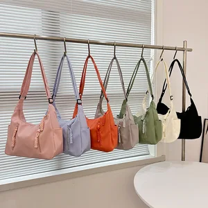 Sports Women's Large Capacity Leisure Versatile Nylon Cloth Shoulder Bag Travel Crossbody Backpack Travel Bag