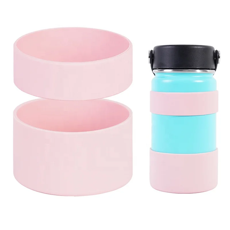 Customize Logo Protective Silicone Sleeve Cup Bottom Cover Water Bottle  Rubber Boot - Buy Water Bottle Boot,Silicone Cup Bottom Cover,Bottle Cover
