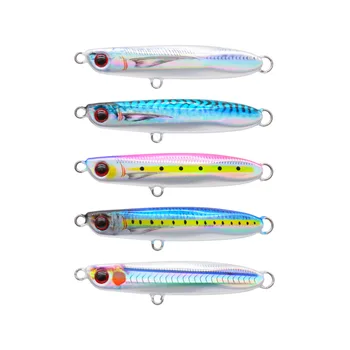 32g Lead Alloy Long Cast Jigging Lure for Saltwater Bass & Mackerel 3D Printed No Hooks – Metal Jig – view 2