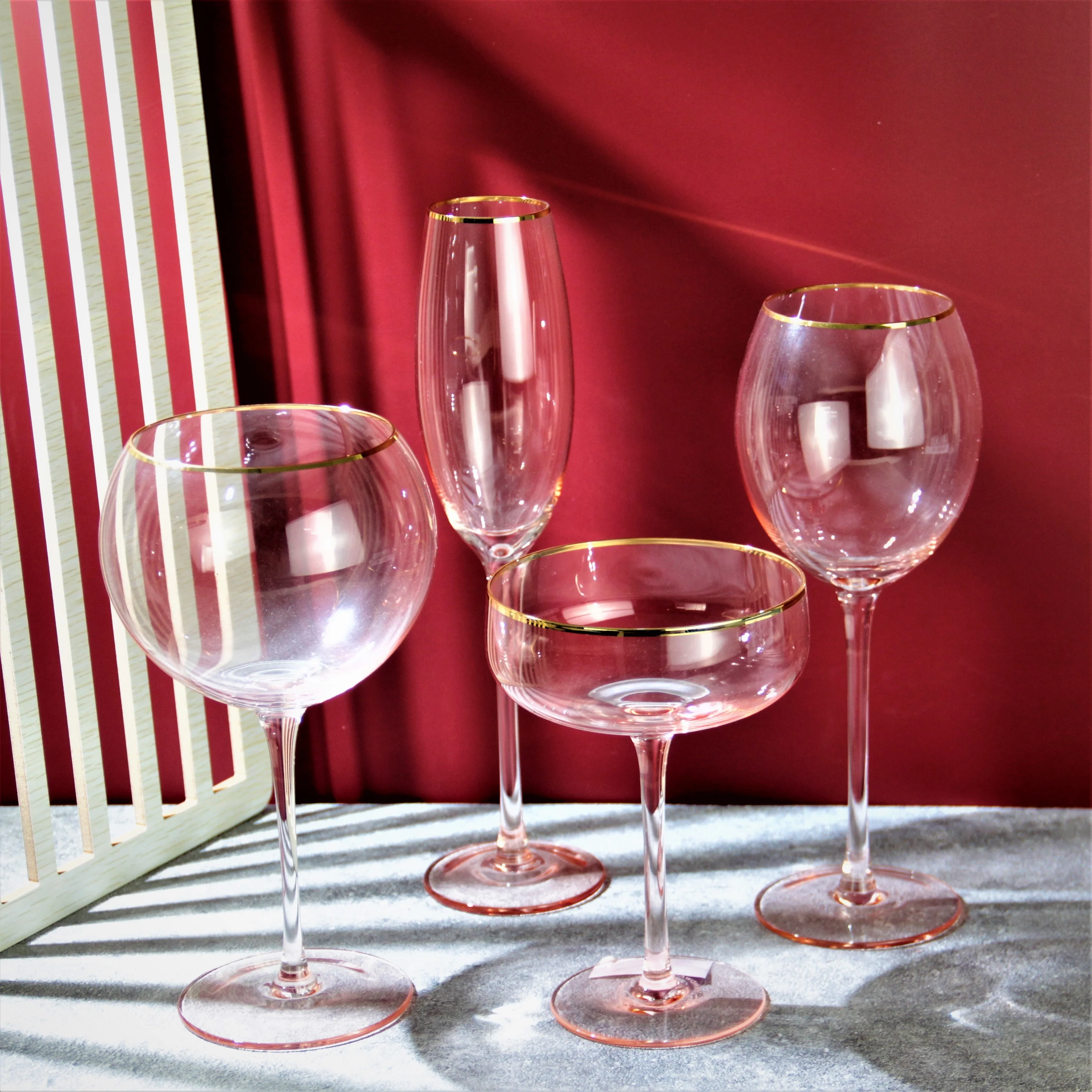 30 Bicchieri In Plastica Con Bordo Oro Rosa | Eleganti, Riutilizzabili, 360 Ml, Per Matrimoni, Compleanni, Cocktail E Feste, Senza BPA - 2