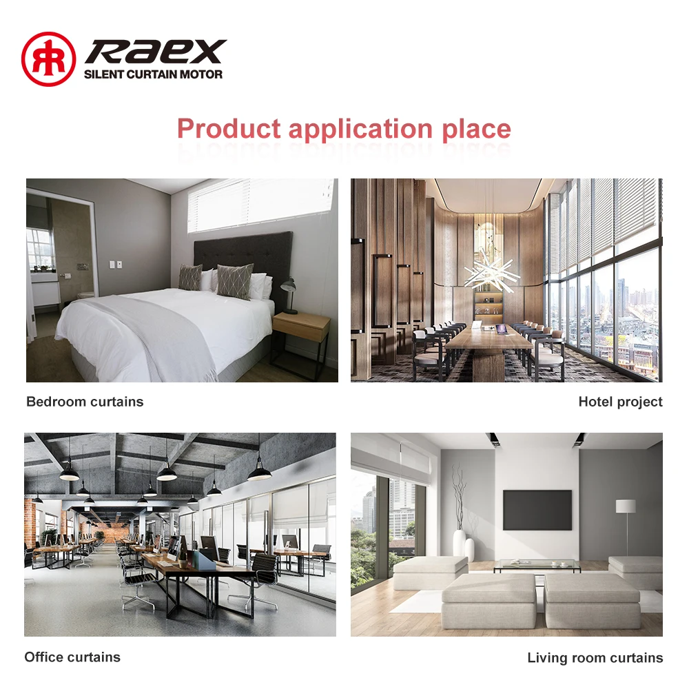 Indoor Motorized Raex Tuya Shade Outdoor Homekit Smart Roller Blind Motor