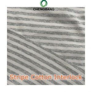 Stripe Cotton Interlock