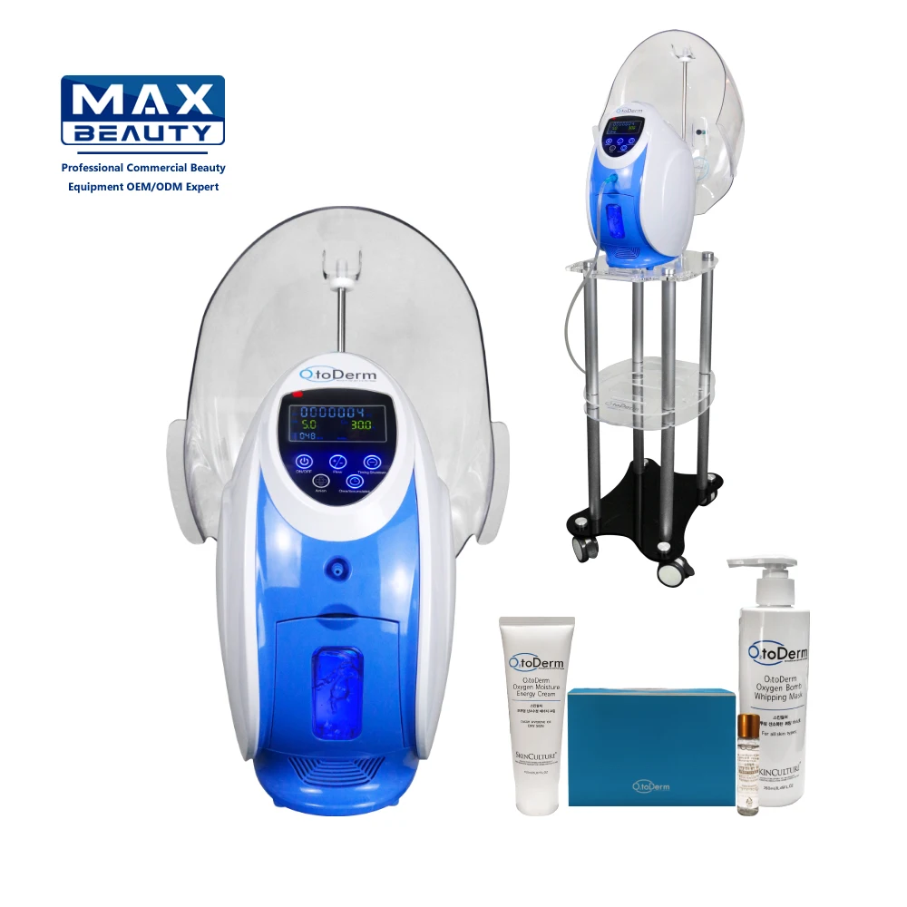 O2toderm Oxygen Making Machine Price Oxygen Dome Mask for Sale for Face