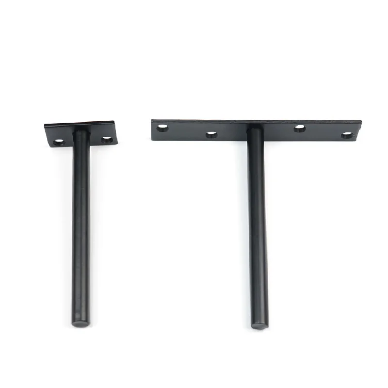 По индивидуальному заказу размера; На скрытой платформе 12 дюймов порошковое покрытие черного цвета с металлической плавающей кронштейна