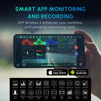 FEELWORLD WT1H Wireless Camera Image Transmission System Full Duplex Intercom Live Streaming Factory Wholesale detail image